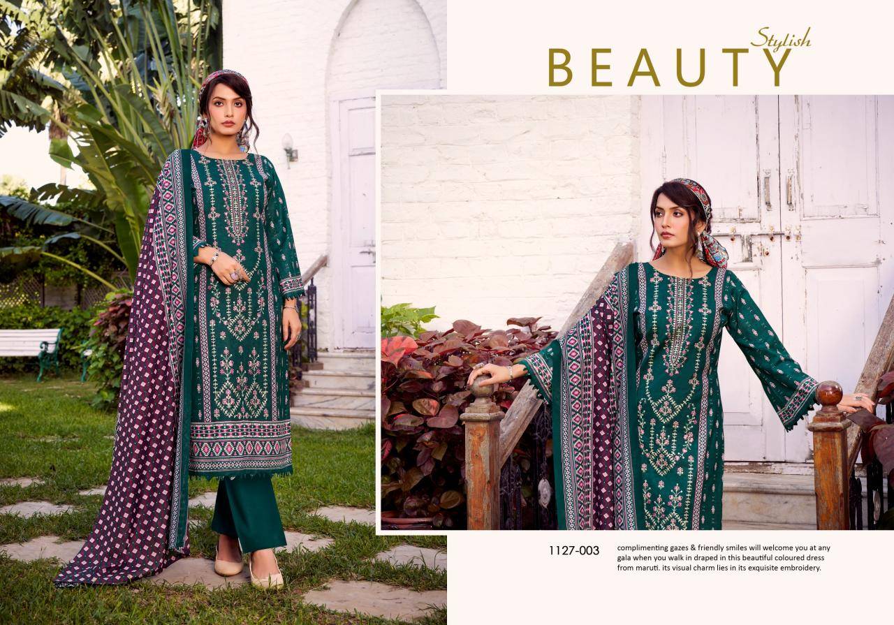 Romani bin kareem vol 2 Designer dress material wholesalers in Delhi